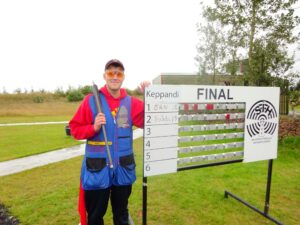 Sigurður U. Hauksson varð Íslandsmeistari í skeet