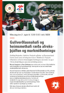 Ólympíumeistari með fyrirlestur