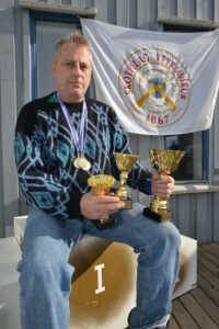 Bergur Arthursson varð Íslandsmeistari í dag