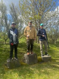 Jón sigraði í haglabyssu um helgina
