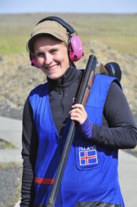 Dagný sigraði í dag