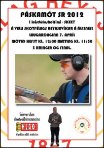 PÁSKAMÓT SR í skeet