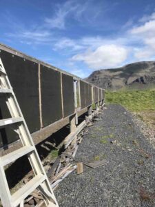 Battarnir á 200 og 300 metrum lagaðir í dag